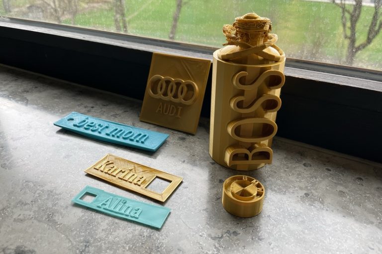 Objekte aus dem 3D-Drucker